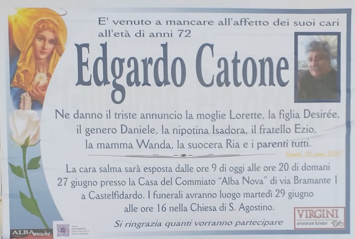 manifesto funebre Cantone
